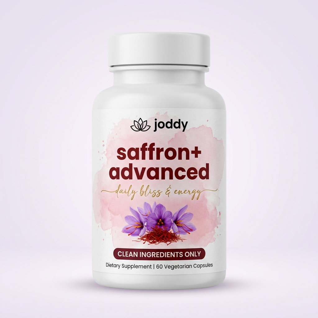 Joddy Saffron+ Advanced bottle
